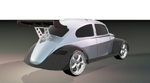 VW Beetle Rear