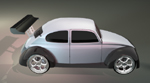 VW Beetle side